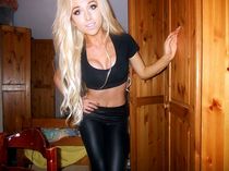 Fetish teen masturbates